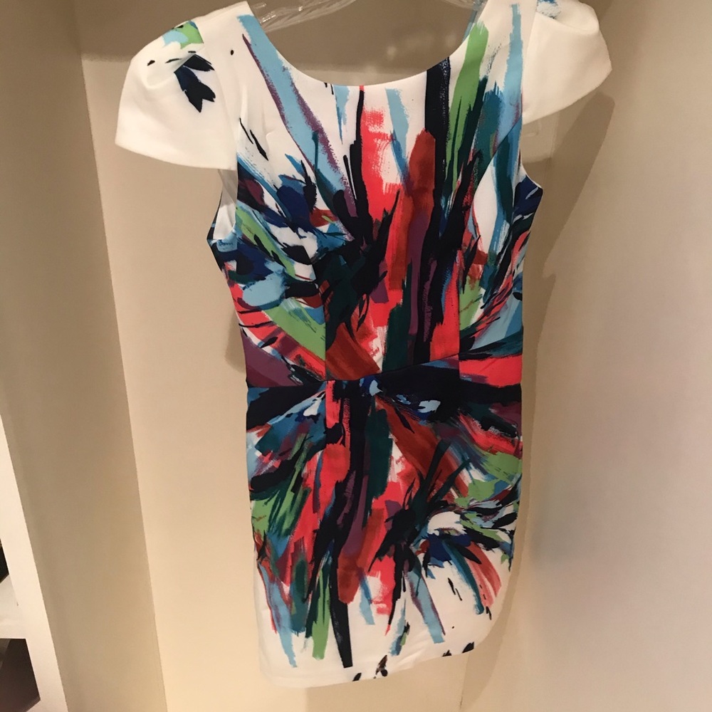 Maia Color Burst Mini dress